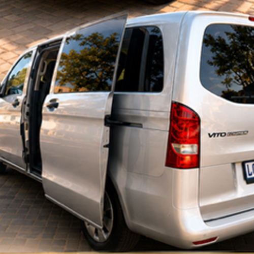 Luxury Van Door View